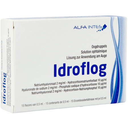 Idroflog Oogoplossing 15x0,5ml