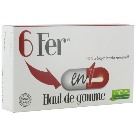 6 Fer En 1 Haut De Gamme 60 Capsules