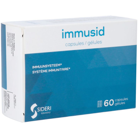 Sideri Immusid Ondersteuning Immuunsysteem 60 Capsules