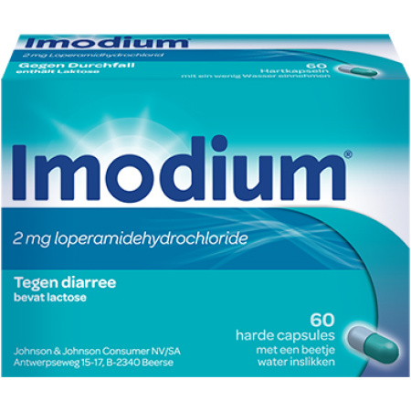 Imodium 2mg Behandeling Diarree 60 Capsules