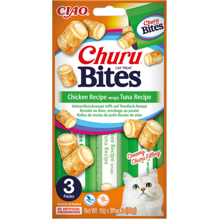 Inaba Churu Bites Kip Wraps Tonijnsmaak 30g