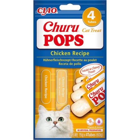 Inaba Churu Pops Kip 4x15g