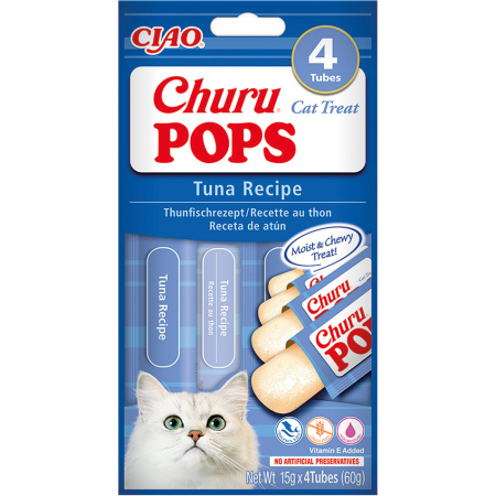 Inaba Churu Pops Tonijn 4x15g