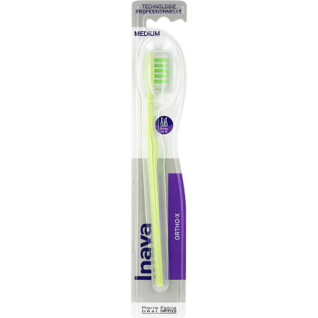 Inava Ortho-X Tandenborstel Medium 1 Stuk