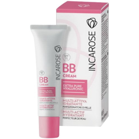 Incarose BB Cream Extra-Pure Hyaluronic Hydraterende Multi-Actieve Huidperfectie Light 30ml
