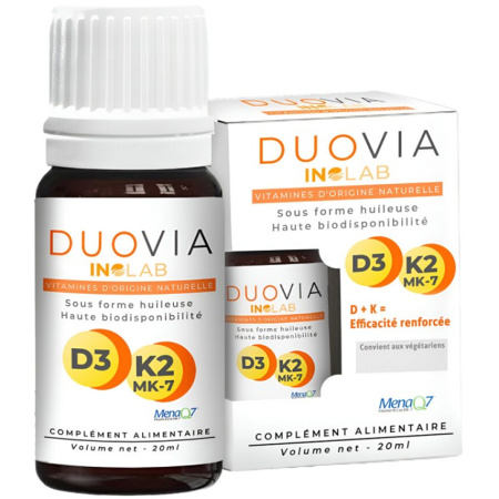 Inolab DuoVia Combinatie Vitamines D3 En K2 MK7 20ml
