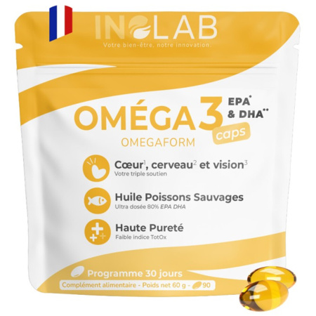Inolab OmegaForm 3 Marine EPA/DHA 90 Capsules