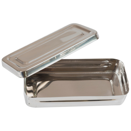 Instrumentendoos Inox 18x8x4cm Stuk 1