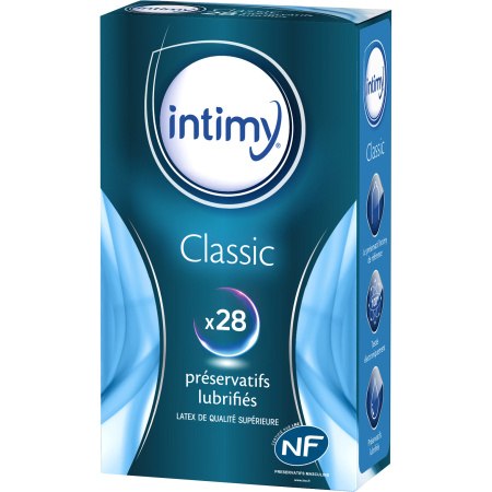 Intimy Classic Condooms Met Glijmiddel 28 Stuks