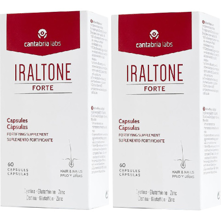 Iraltone Forte Haaruitval En Broze Nagels 2x60 Capsules Promo