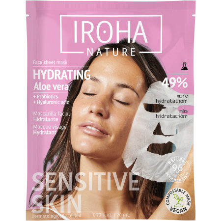 Iroha Hydraterend Gezichts Masker 1 Stuk
