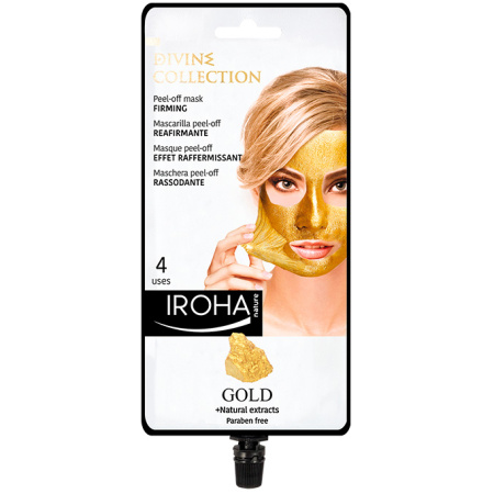 Iroha Peel-off Masker Divine 24K Goud 1 Stuk