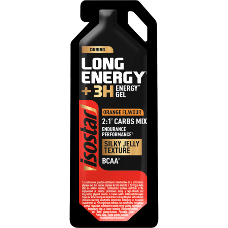 Isostar Long Energy Plus 3h Gel Sinaasappel 40g