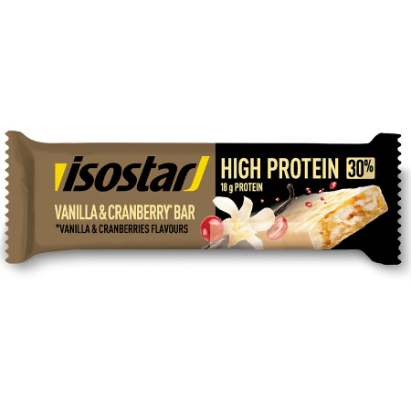 Isostar Sport Bar High Protein Vanilla & Cranberry 55g