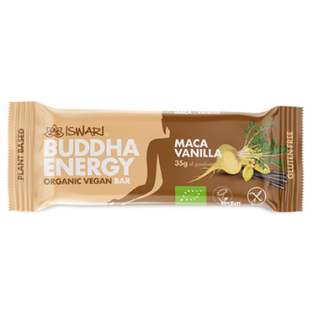 Iswari Buddha Energie Reep Maca En Vanille 35g