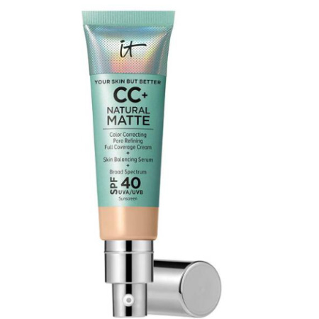 IT Cosmetics Your Skin But Better CC+ Natural Matte SPF40 Light Pomptube 32ml