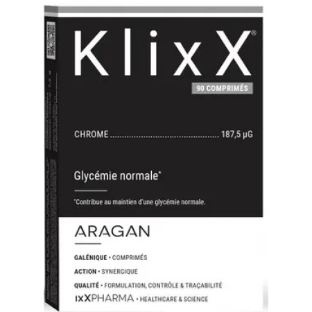 ixX Pharma KlixX Normale Glycemie Chroompicolinaat Hoog Opneembaar 90 Tabletten