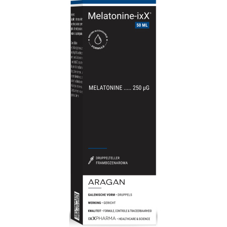 ixX Pharma Melatonine-ixX Alcoholvrije Druppels Frambozensmaak 50ml