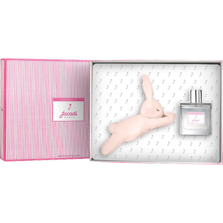 Jacadi Toute Petite Eau De Senteur Babymeisjes Fles 100ml + Konijn 1 Set