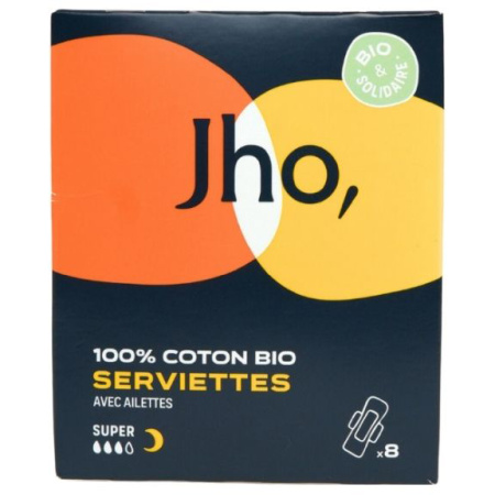 Jho Maandverband Super Nacht 8 Stuks