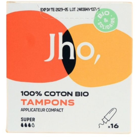 Jho Tampons Met Compacte Applicator Super 16 Stuks