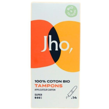 Jho Tampons Met Kartonnen Applicator Super 14 Stuks