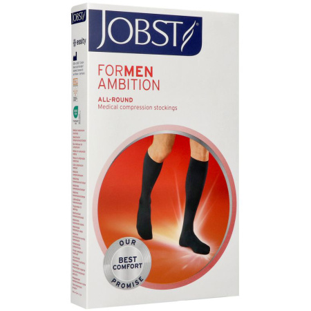 Jobst For Men Ambition Kl2 Ad Regular Black Iv 1p