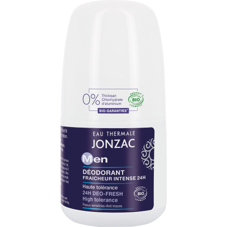 Jonzac Eau Thermale Deodorant Met Hoge Tolerantie Voor Mannen Fles 50ml