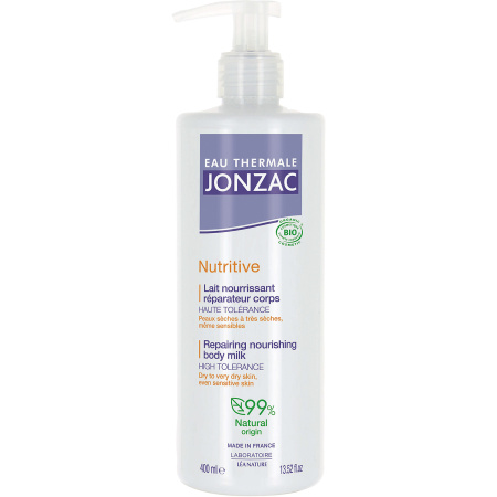 Jonzac Eau Thermale Nutritive Voedende Herstellende Lichaamsmelk Fles 400ml