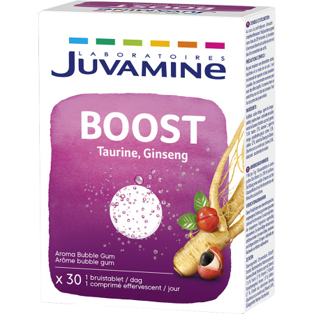 Juvamine Boost Taurine Ginseng 30 Bruistabletten