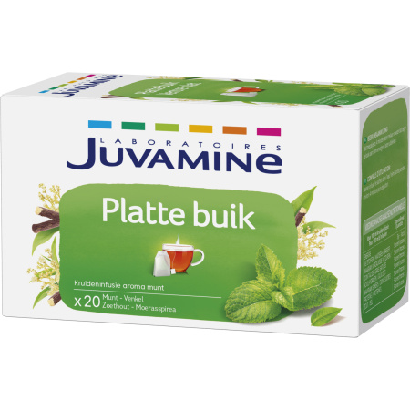 Juvamine Celliflore Platte Buik Spijsvertering 20 Zakjes
