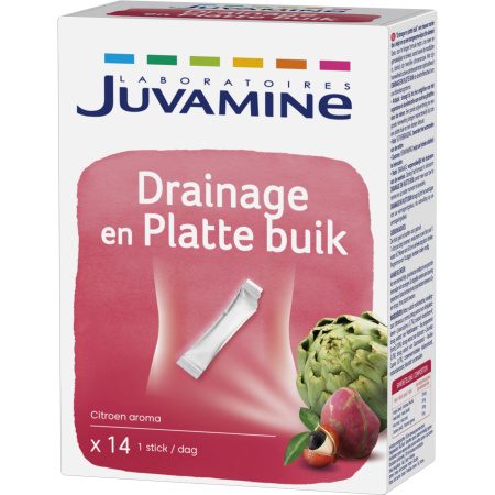 Juvamine Drinken & Afslanken Citroen Aroma 14 Drinksticks