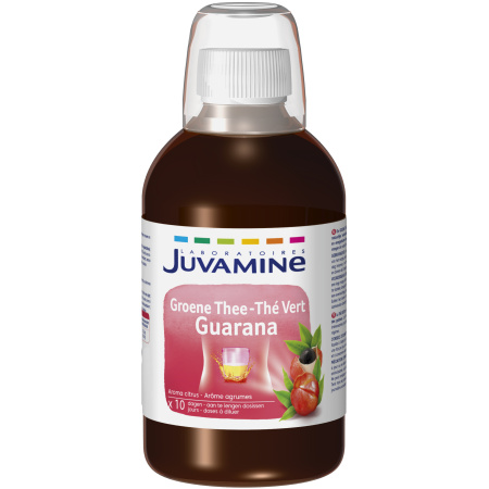 Juvamine Essentiële Actieven Groene Thee Guarana Fles 500ml