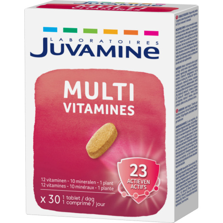 Juvamine Topvorm Multivitamines 30 Tabletten Om In Te Slikken