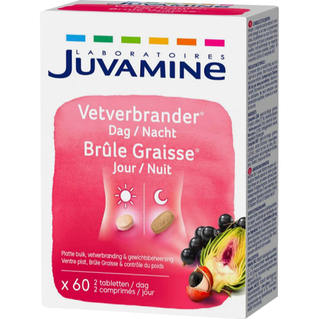 Juvamine Vetverbrander Dag/Nacht 60 Tabletten