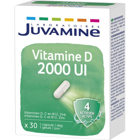 Juvamine Vitamine D 2000IU 30 Kauwtabletten