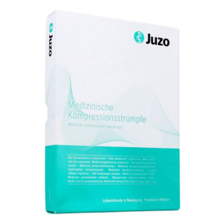 Juzo Soft Therapeutische Compressiekousen 2002 Ad3 Kort Open Teen Amandel 1 Stuk