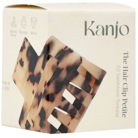 Kanjo The Hair Clip Klein 02 Sandstone Tortoise 1 Stuk