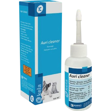 Kela Auri Cleaner Oorreiniger Honden En Katten Fles 100ml