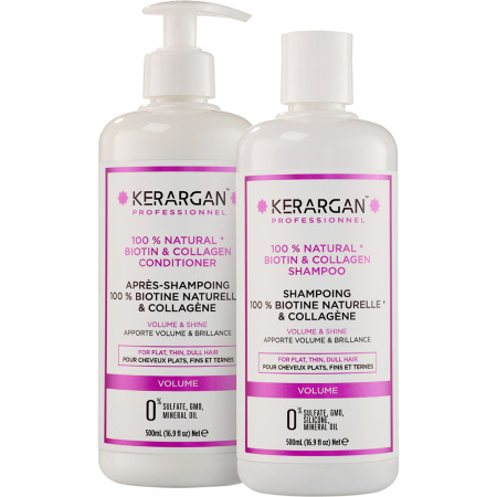 Kerargan Biotine & Collageen Duo Volumegevende Shampoo & Conditioner 2x500ml
