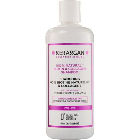 Kerargan Biotine & Collageen Volumegevende Shampoo Voor Fijn Haar 500ml