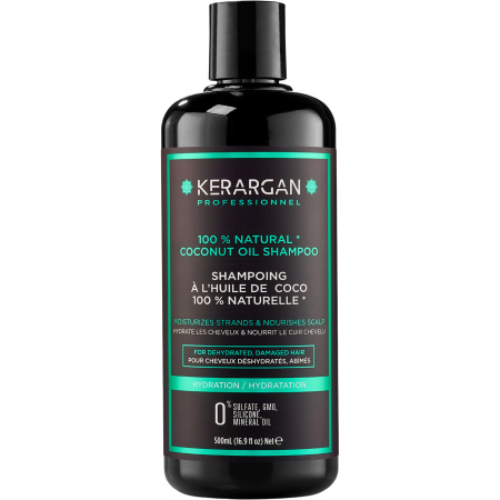 Kerargan Kokos Hydraterende Shampoo Voor Droog & Beschadigd Haar 500ml