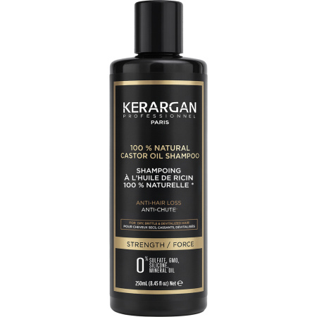 Kerargan Ricinus Versterkende Anti-Haaruitval Shampoo Voor Droog & Breekbaar Haar 250ml