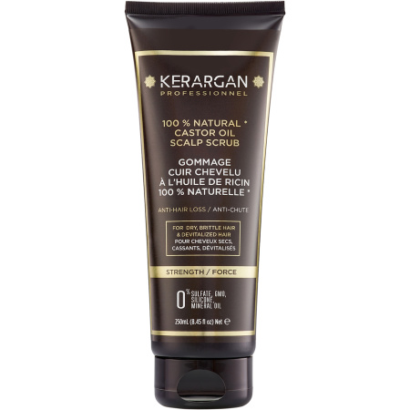 Kerargan Ricinus Zuiverende Hoofdhuid Scrub 250ml