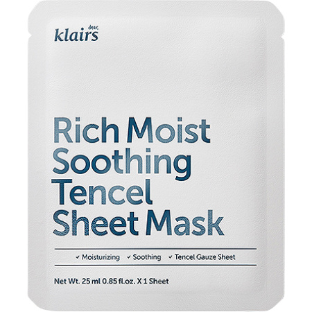 Klairs Hydraterend Zacht Tencel Bladmasker 1 Stuk