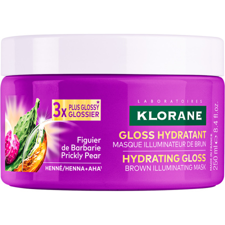 Klorane Cactusvijg Hydraterend Verhelderend Masker Voor Bruin Haar 250ml