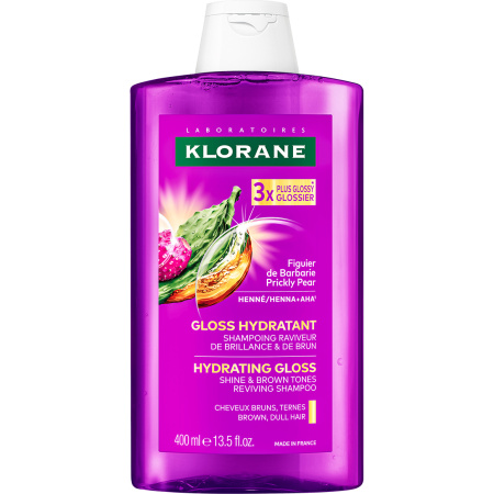 Klorane Cactusvijg Hydraterende Gloss Shampoo Voor Glans & Bruin Haar 400ml