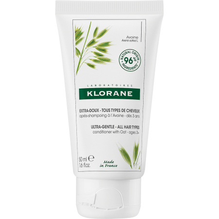 Klorane Haver Extra-Zachte Conditioner Hoge Tolerantie Alle Haartypes 50ml