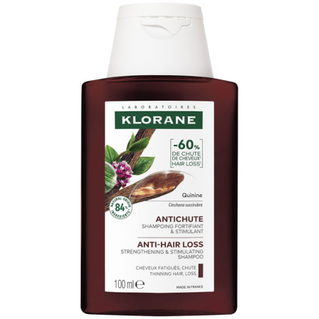 Klorane Quinine & Edelweiss Bio Versterkende & Revitaliserende Shampoo Tegen Haaruitval 100ml