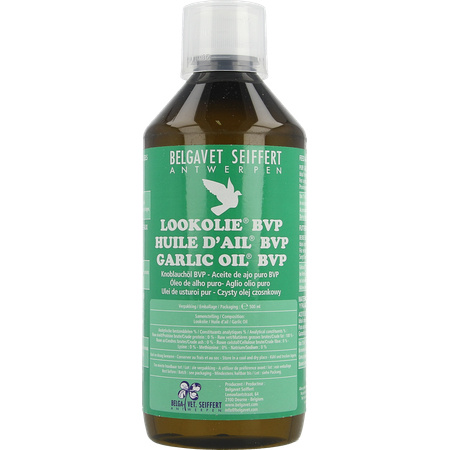 Belgavet Seiffert Lookolie BVP Knoflookolie 500ml